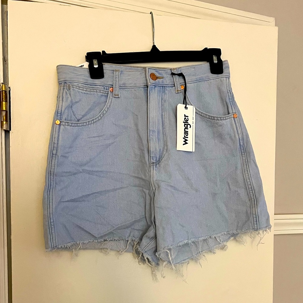 Wrangler high rise modern A Line shorts NWT